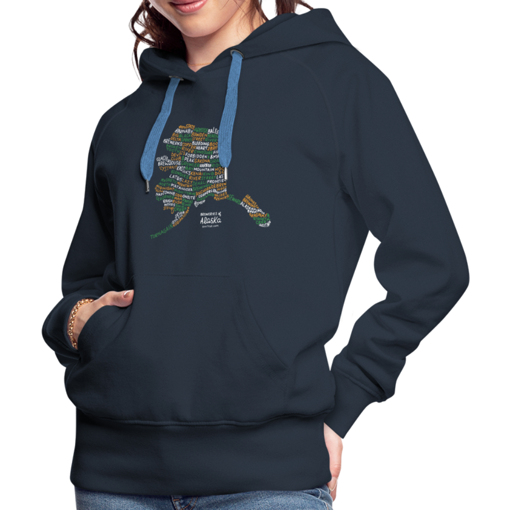 Alaska Brewery Women's Hoodie - navy