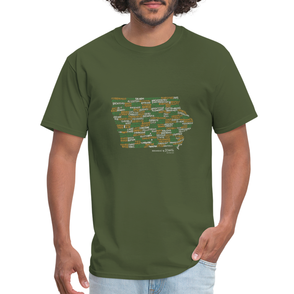 Iowa Brewery T-Shirt - military green