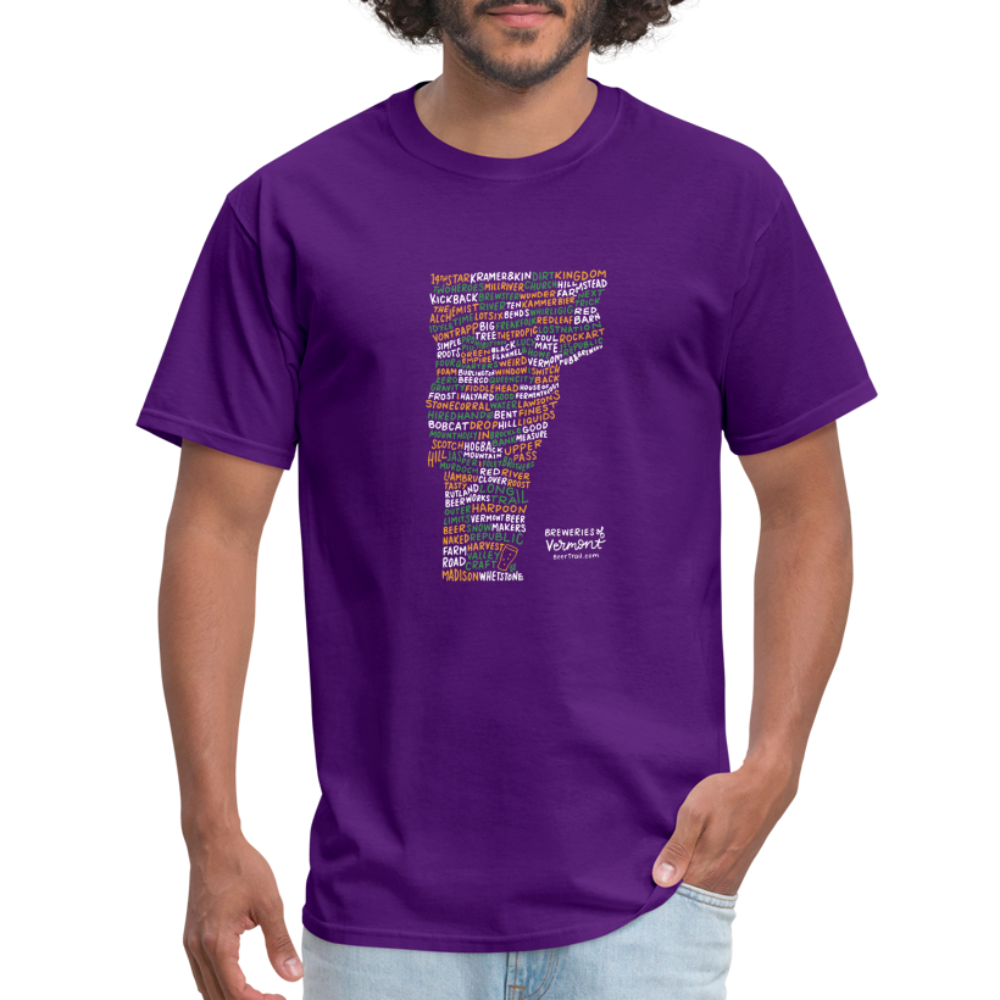 Vermont Brewery T-Shirt - purple