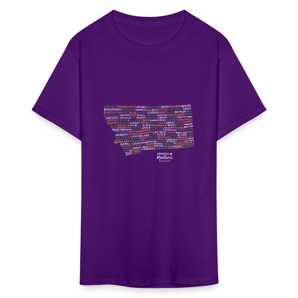 Montana Brewery T-Shirt - purple