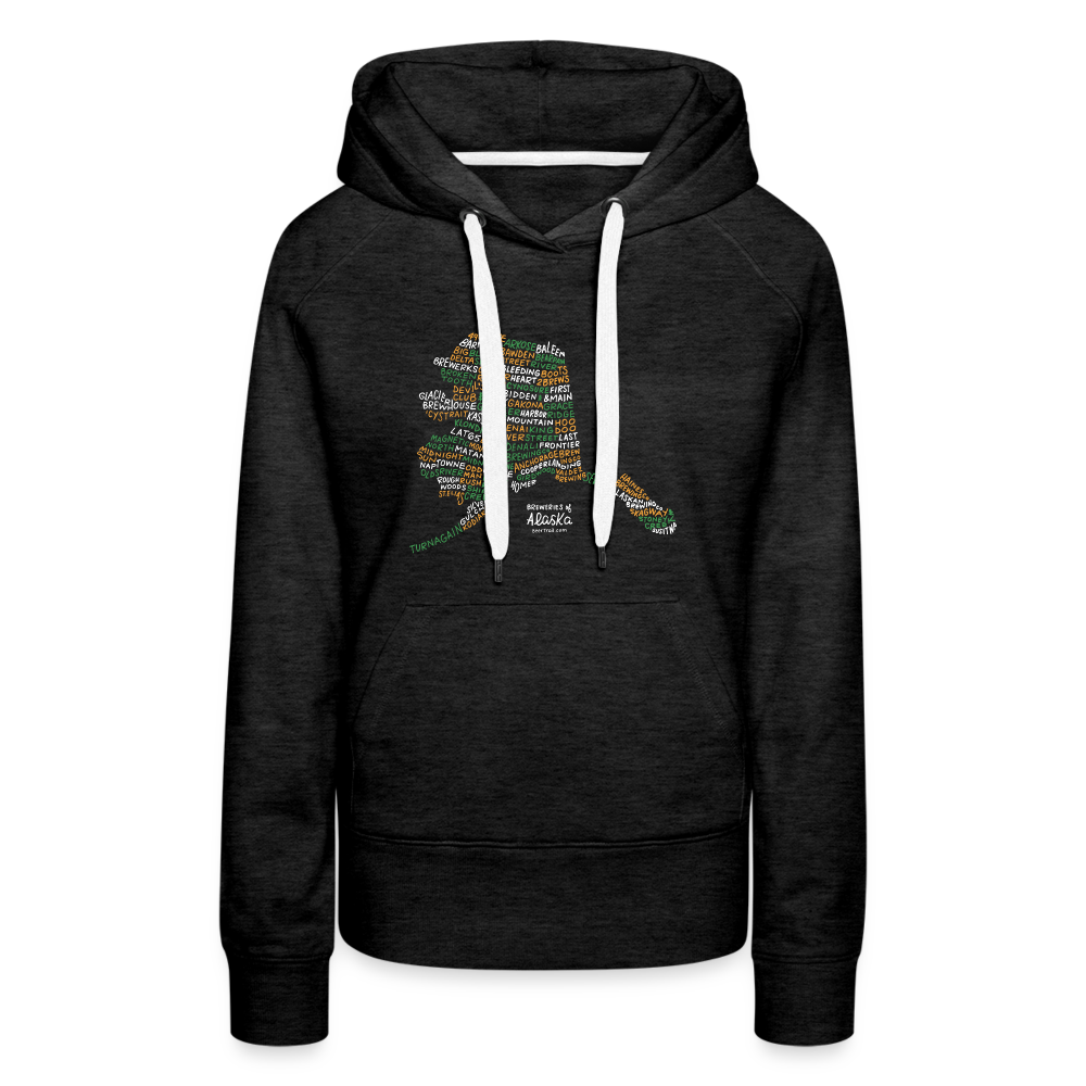 Alaska Brewery Women's Hoodie - charcoal grey