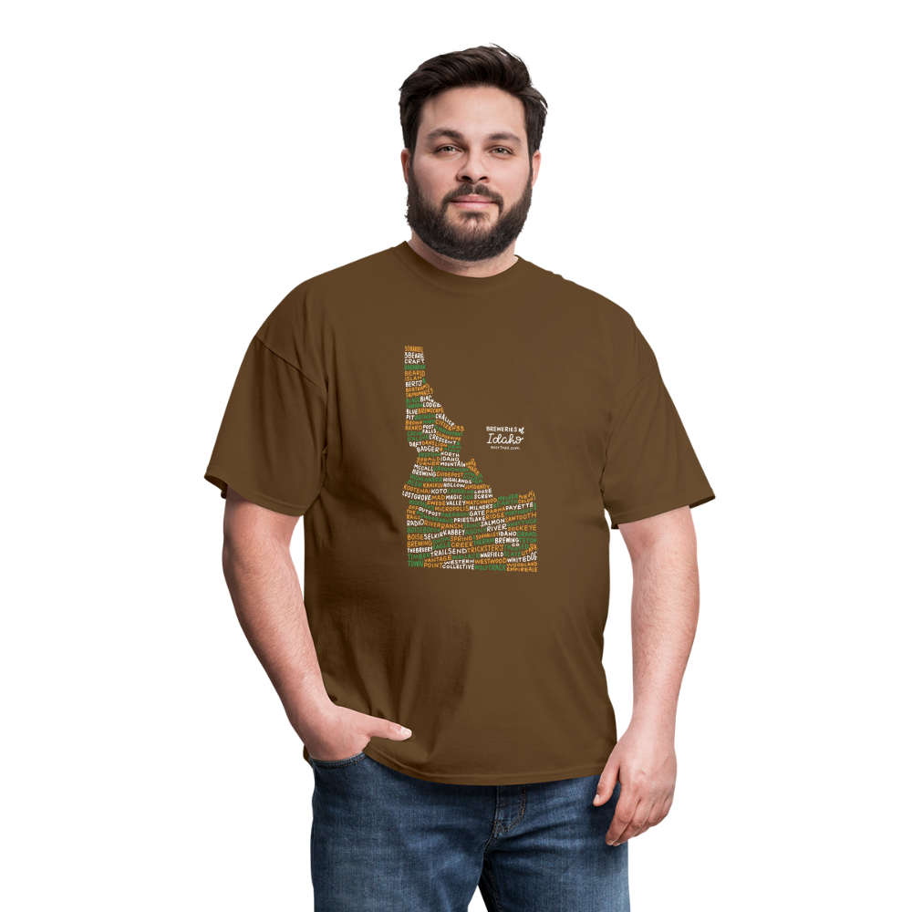 Idaho Brewery T-Shirt - brown