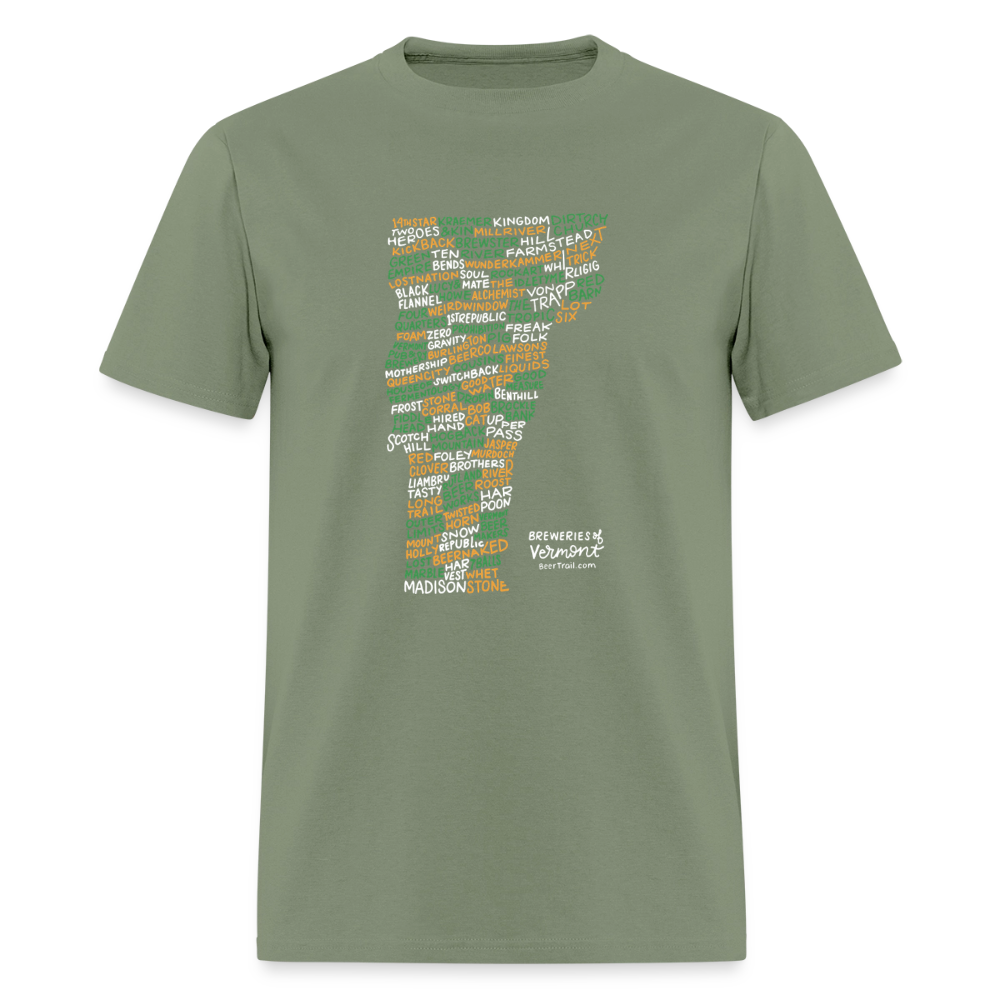 Vermont Brewery T-Shirt - military green