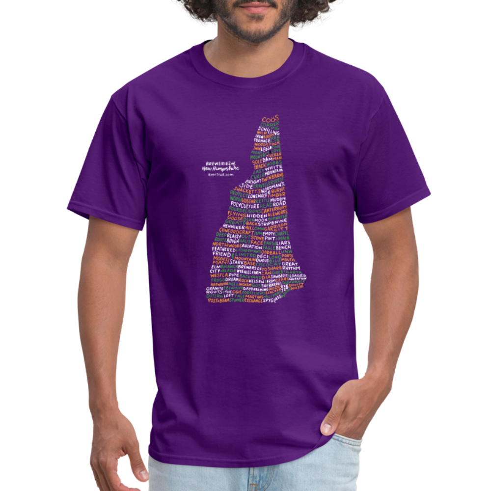 New Hampshire Brewery T-Shirt - purple