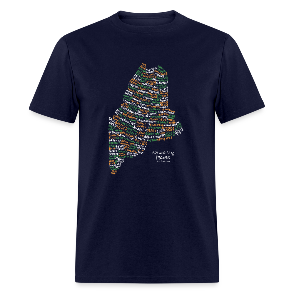 Maine Brewery T-Shirt - navy