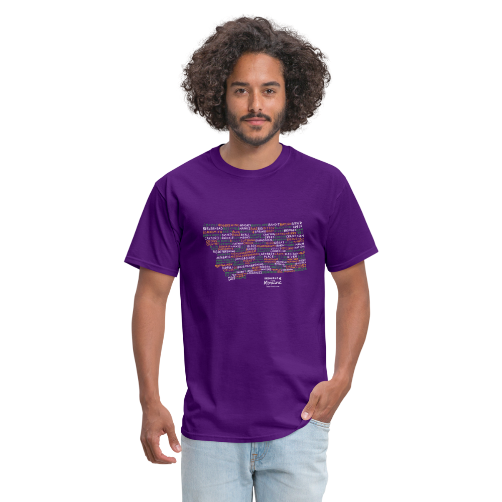 Montana Brewery T-Shirt - purple