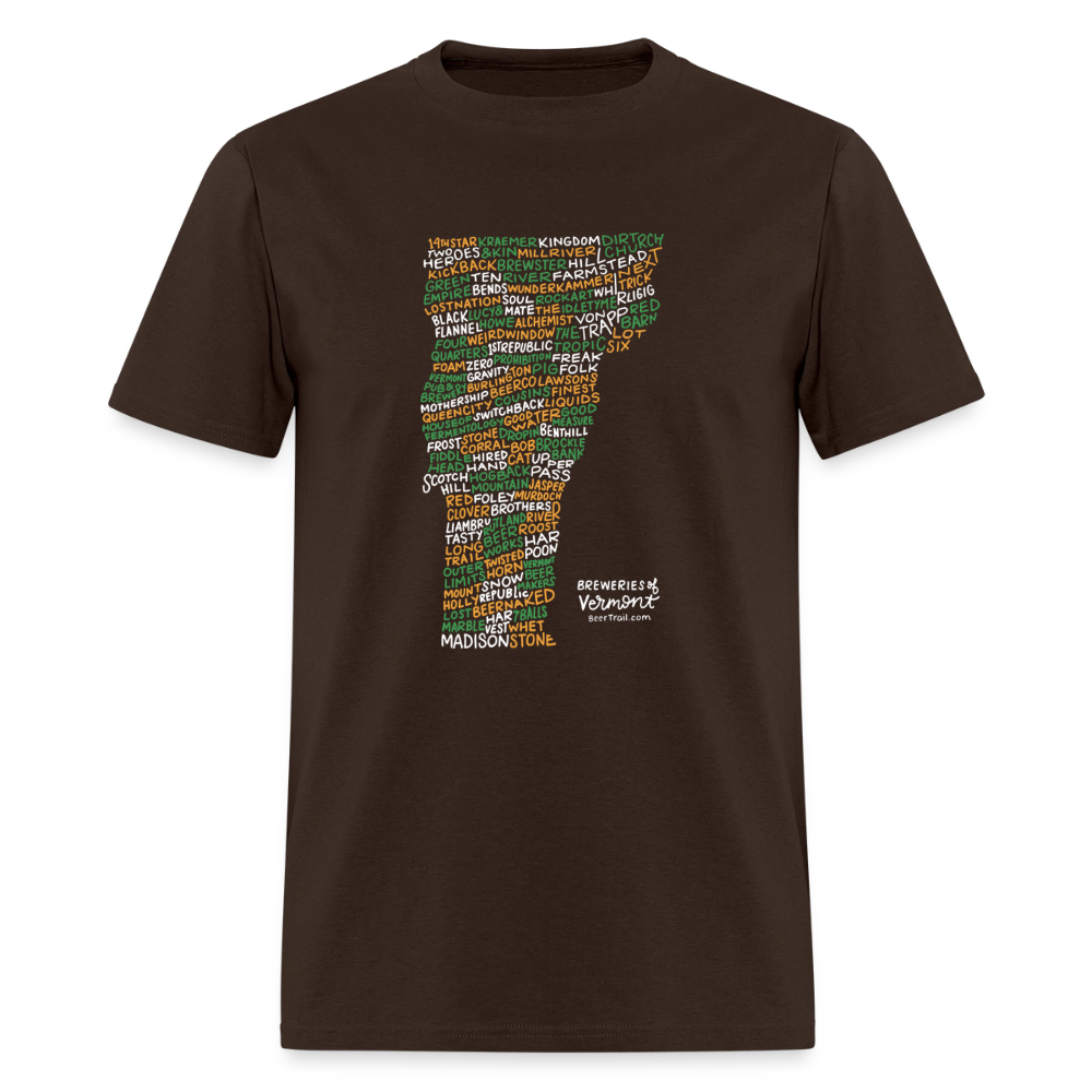 Vermont Brewery T-Shirt - brown