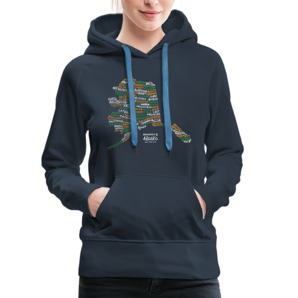 Alaska Brewery Women's Hoodie - navy