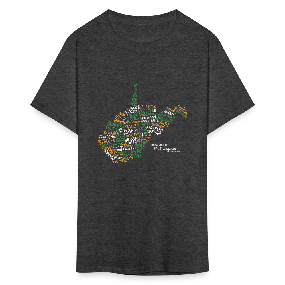West Virginia Brewery T-Shirt - heather black