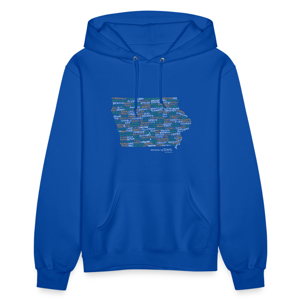 Iowa Brewery Women's Hoodie - royal blue