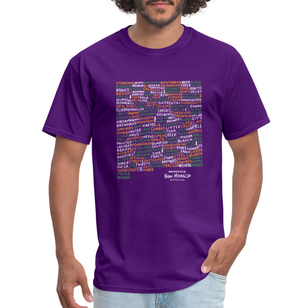 New Mexico Brewery T-Shirt - purple