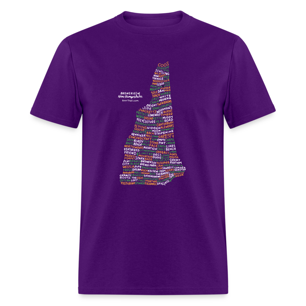 New Hampshire Brewery T-Shirt - purple