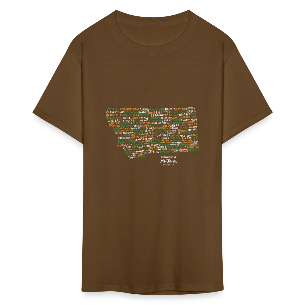 Montana Brewery T-Shirt - brown