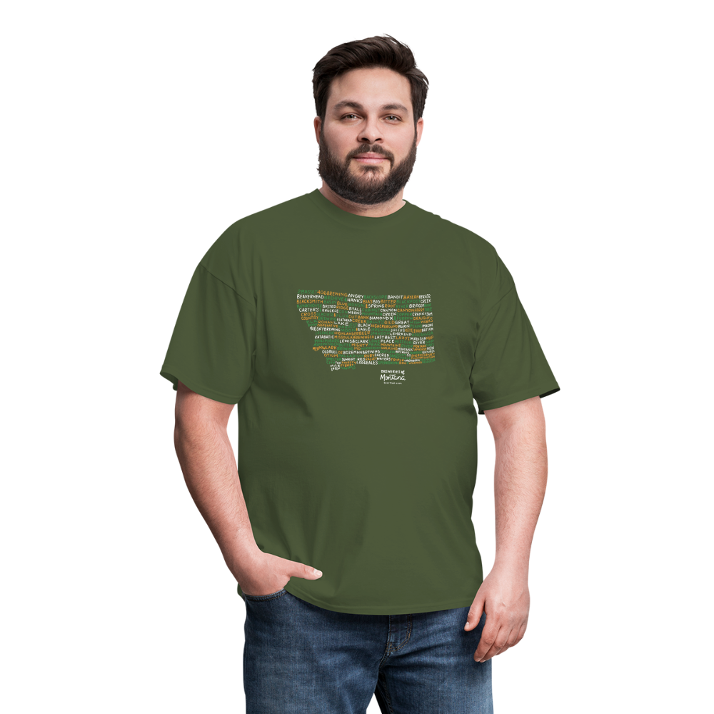 Montana Brewery T-Shirt - military green