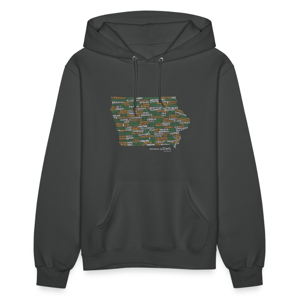 Iowa Brewery Women's Hoodie - asphalt