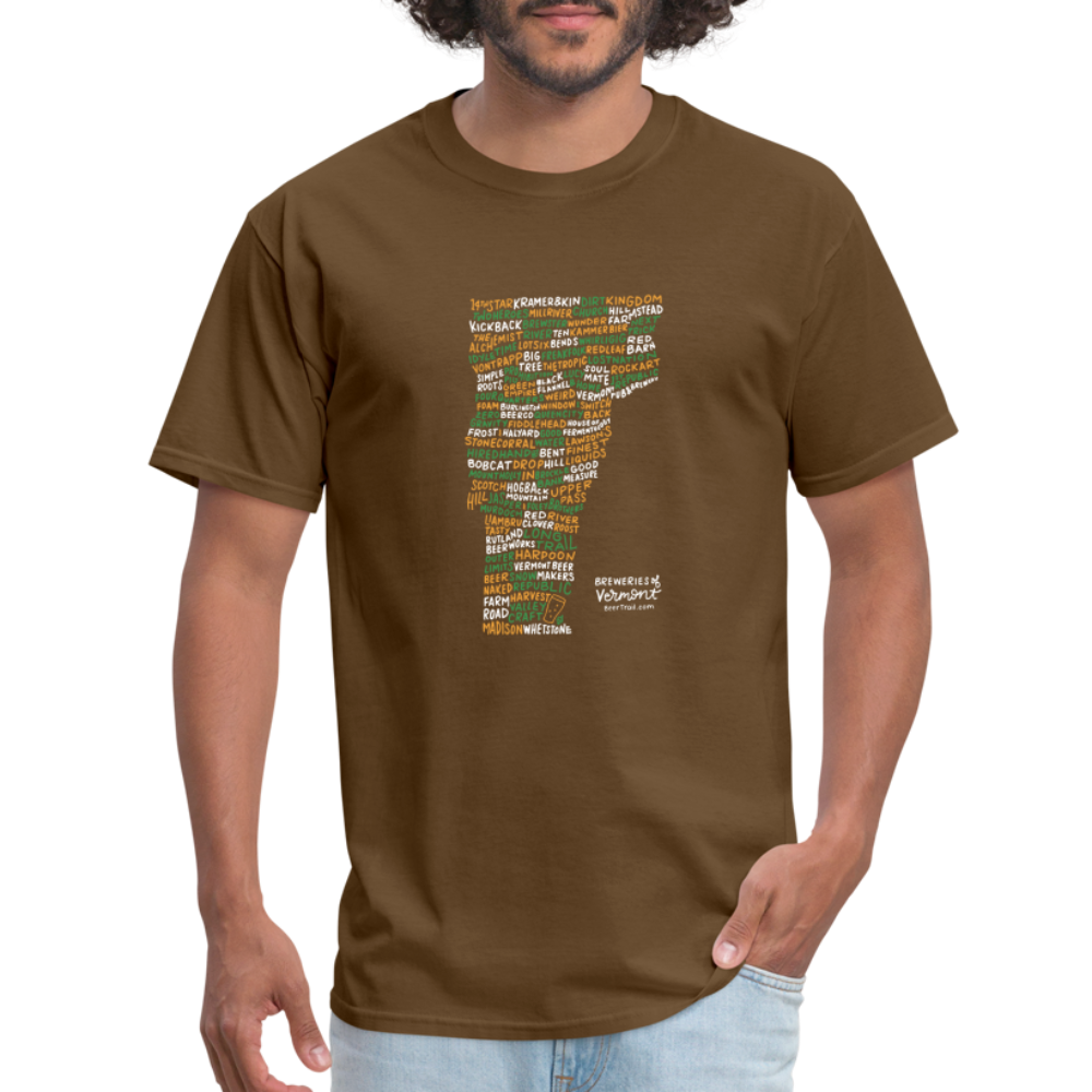 Vermont Brewery T-Shirt - brown