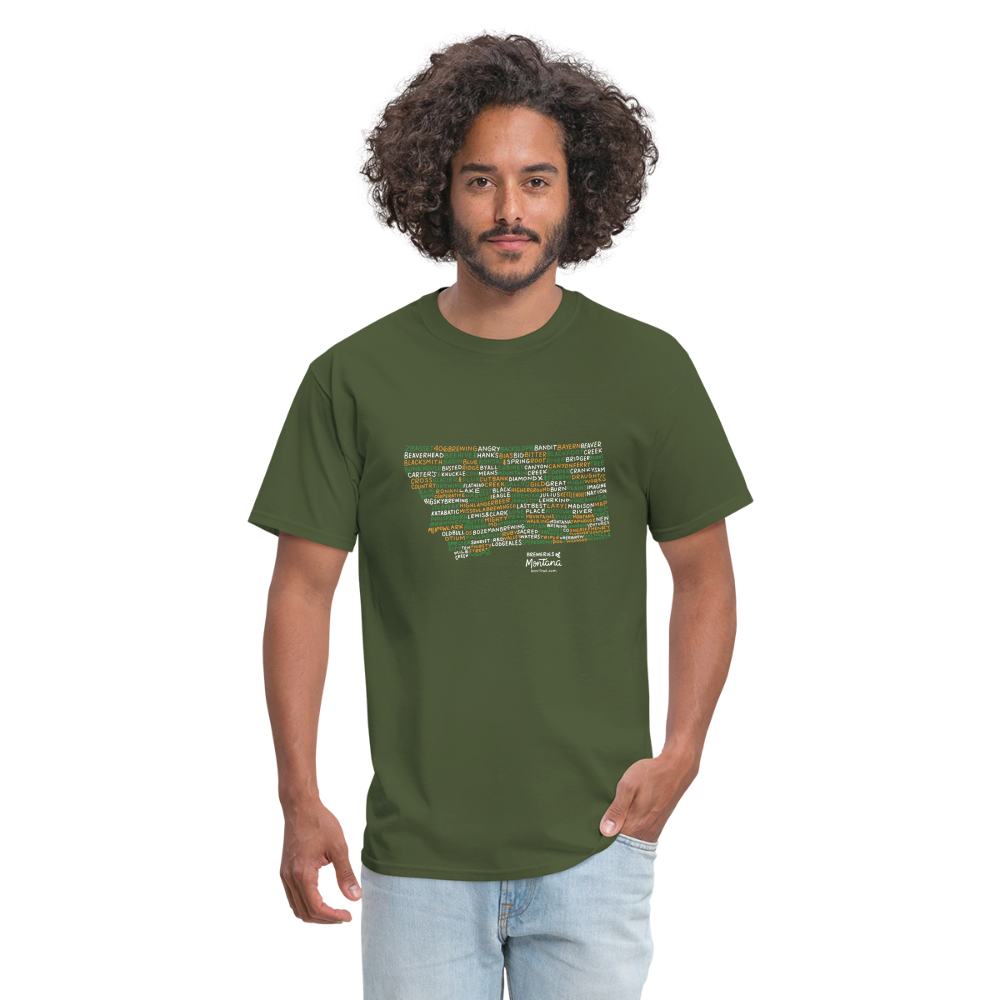 Montana Brewery T-Shirt - military green