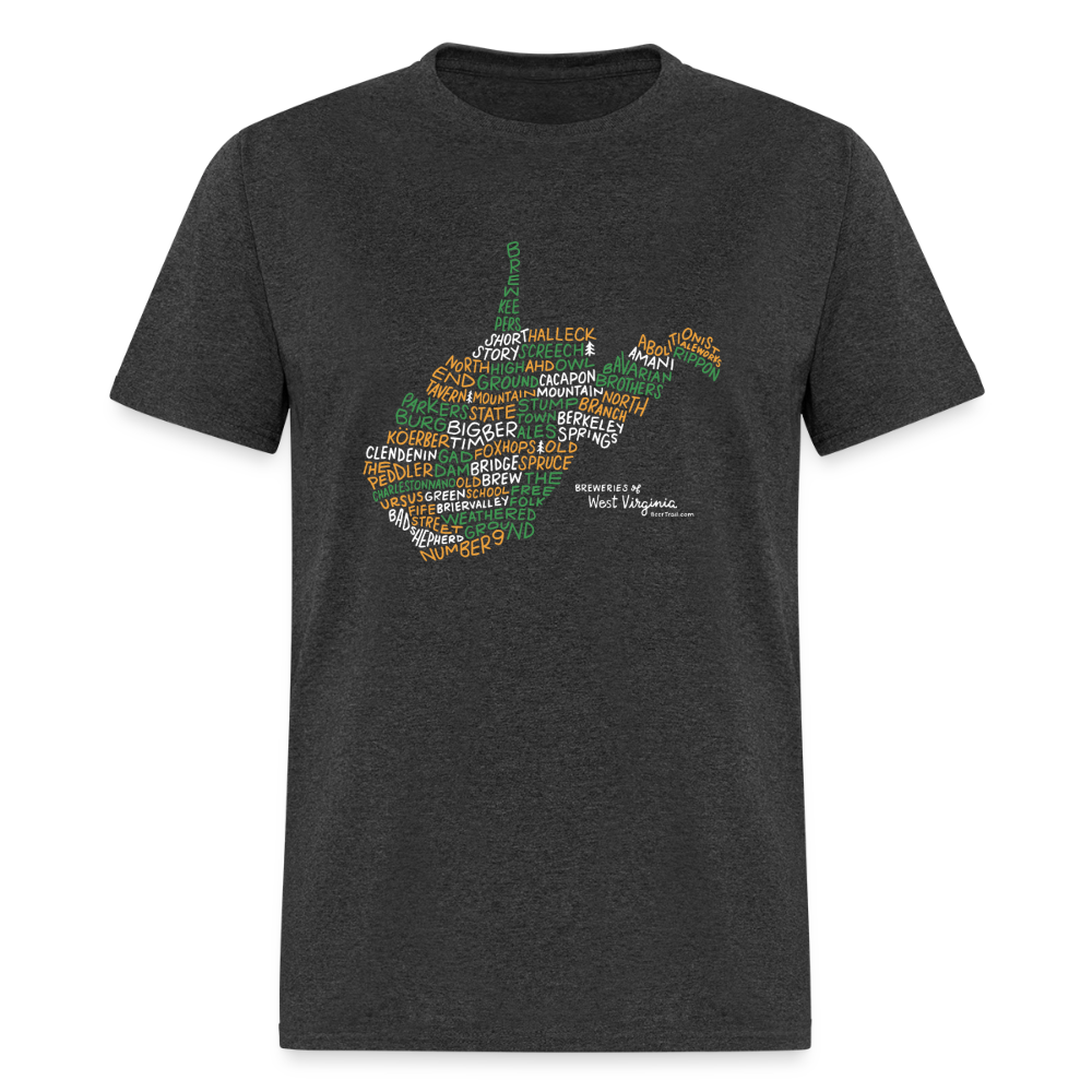 West Virginia Brewery T-Shirt - heather black