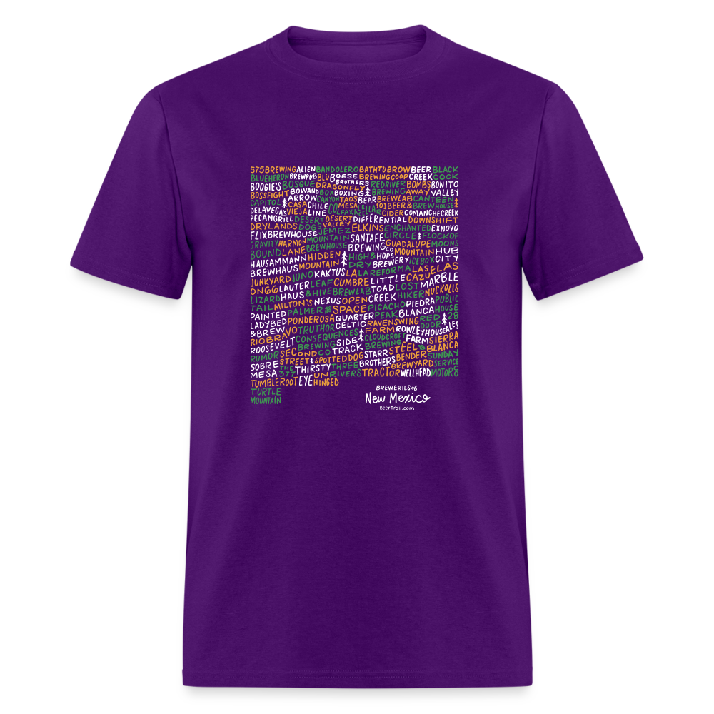 New Mexico Brewery T-Shirt - purple