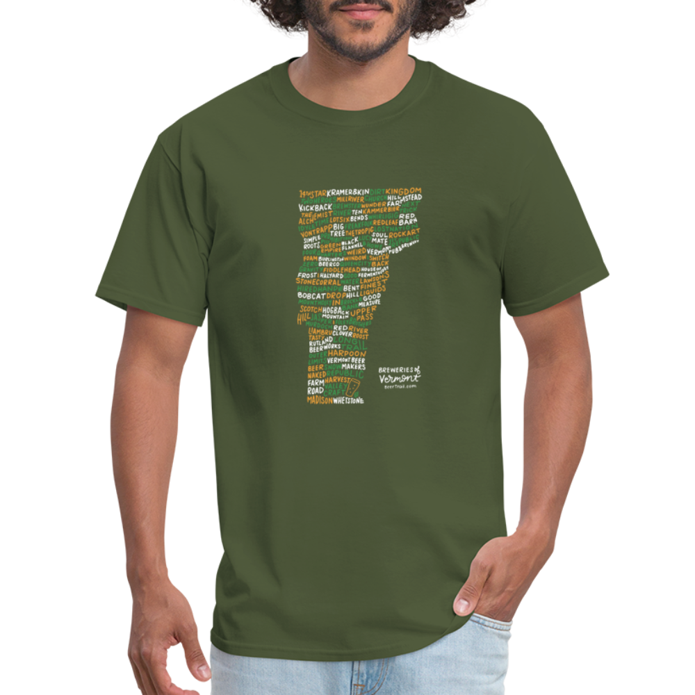 Vermont Brewery T-Shirt - military green