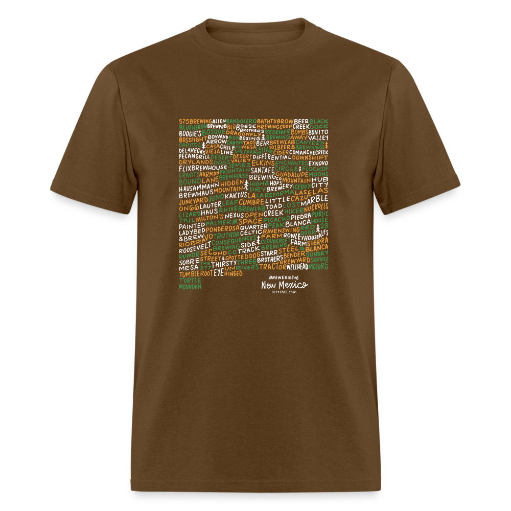 New Mexico Brewery T-Shirt - brown